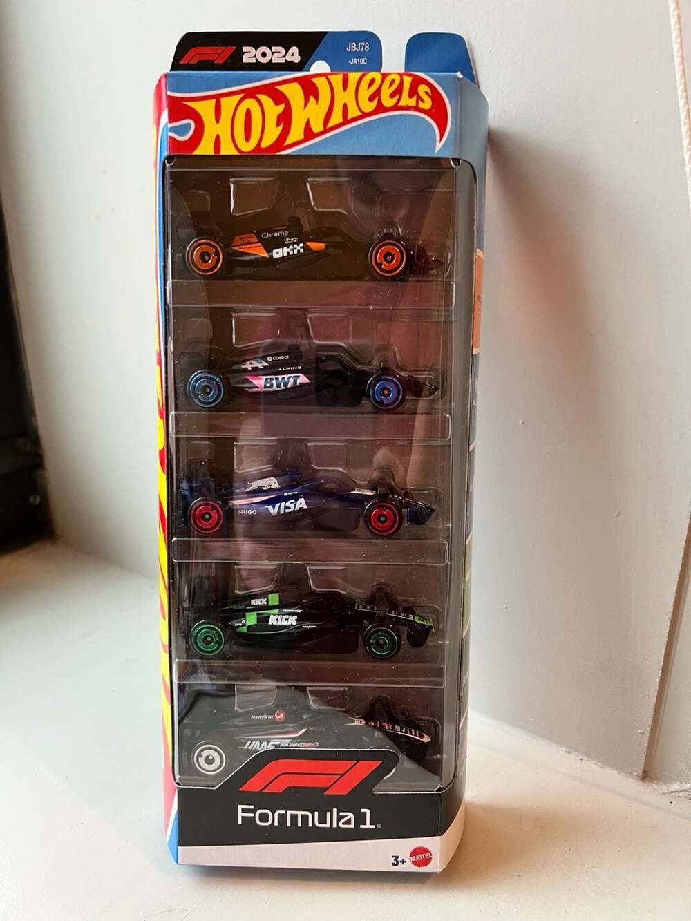 Hot Wheels 2024 Formula 1 5-Car Gift Pack